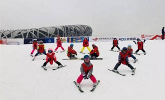 奥运冠军携冰雪爱好者助力冬奥活动启动