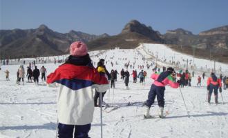 河北石家庄井陉清凉山滑雪场