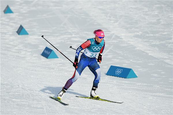 美国籍平昌冬奥会冠军伦道·金刚女士（KIKKAN RANDALL）